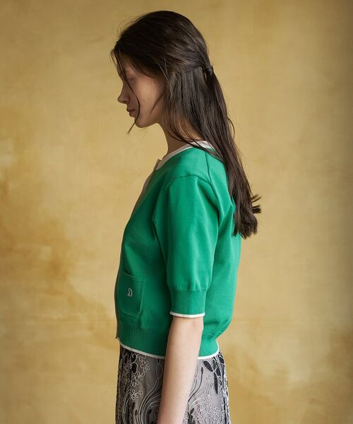 DRESSTERIOR / ドレステリア カーディガン・ボレロ | クールタッチ コンビ カーディガン | 詳細24
