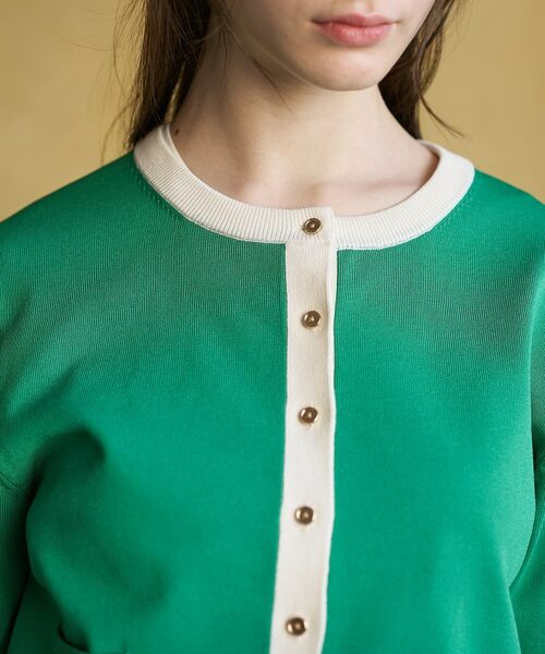 DRESSTERIOR / ドレステリア カーディガン・ボレロ | クールタッチ コンビ カーディガン | 詳細26