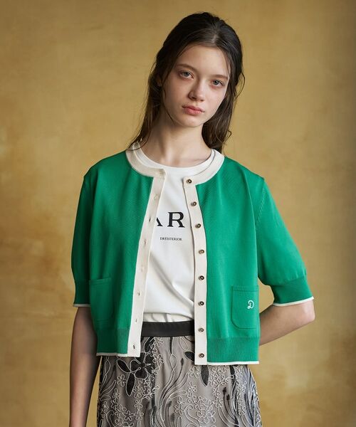DRESSTERIOR / ドレステリア カーディガン・ボレロ | クールタッチ コンビ カーディガン | 詳細29