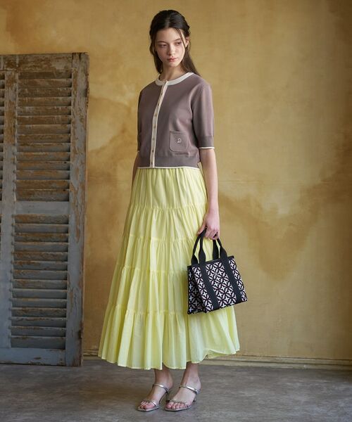 DRESSTERIOR / ドレステリア カーディガン・ボレロ | クールタッチ コンビ カーディガン | 詳細4