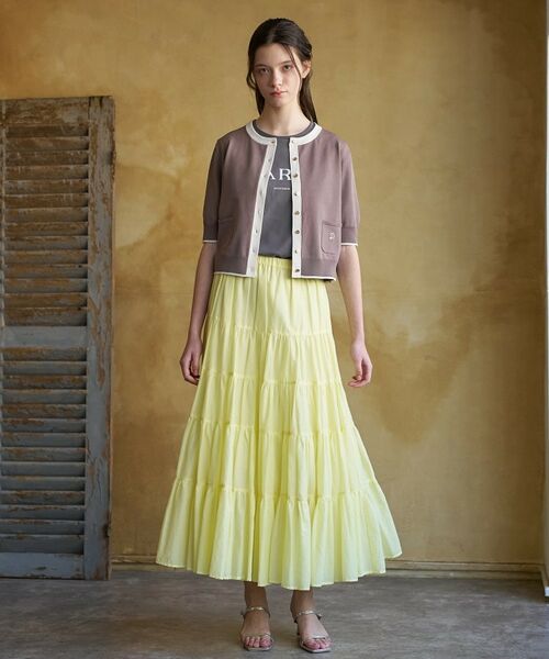 DRESSTERIOR / ドレステリア カーディガン・ボレロ | クールタッチ コンビ カーディガン | 詳細5