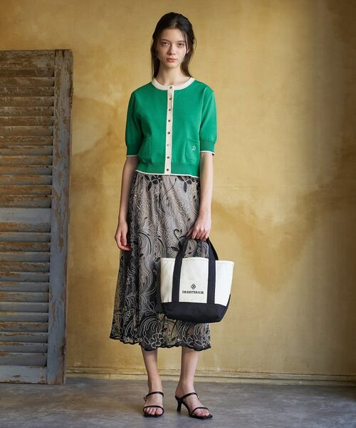 DRESSTERIOR / ドレステリア カーディガン・ボレロ | クールタッチ コンビ カーディガン | 詳細7