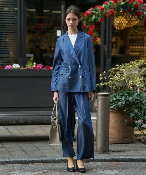 DRESSTERIOR / ドレステリア テーラードジャケット | テンセルデニムダブルジャケット | 詳細2