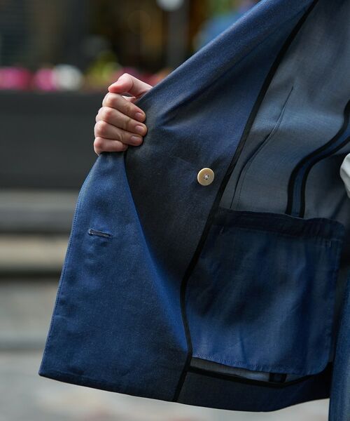 DRESSTERIOR / ドレステリア テーラードジャケット | テンセルデニムダブルジャケット | 詳細9