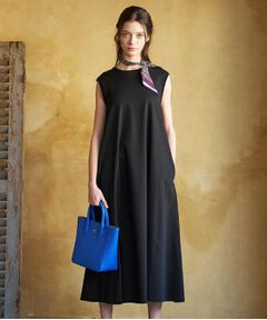 DRESSTERIOR / ドレステリア ロング・マキシ丈ワンピース | アイスクリアコットン フレンチスリーブワンピース