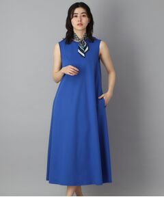 DRESSTERIOR / ドレステリア ロング・マキシ丈ワンピース | アイスクリアコットン フレンチスリーブワンピース