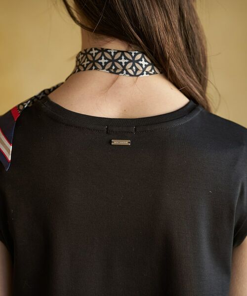 DRESSTERIOR / ドレステリア ロング・マキシ丈ワンピース | 【接触冷感／抗菌防臭／消臭】アイスクリアコットン フレンチスリーブワンピース | 詳細24