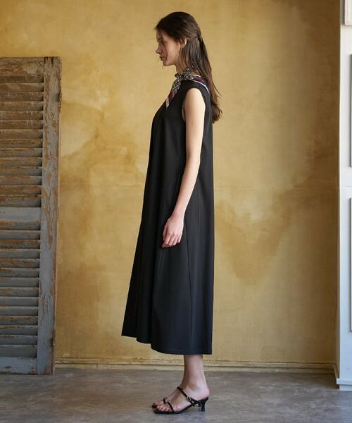 DRESSTERIOR / ドレステリア ロング・マキシ丈ワンピース | 【接触冷感／抗菌防臭／消臭】アイスクリアコットン フレンチスリーブワンピース | 詳細28