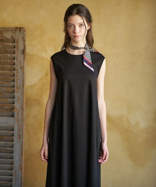 DRESSTERIOR / ドレステリア ロング・マキシ丈ワンピース | 【接触冷感／抗菌防臭／消臭】アイスクリアコットン フレンチスリーブワンピース | 詳細30