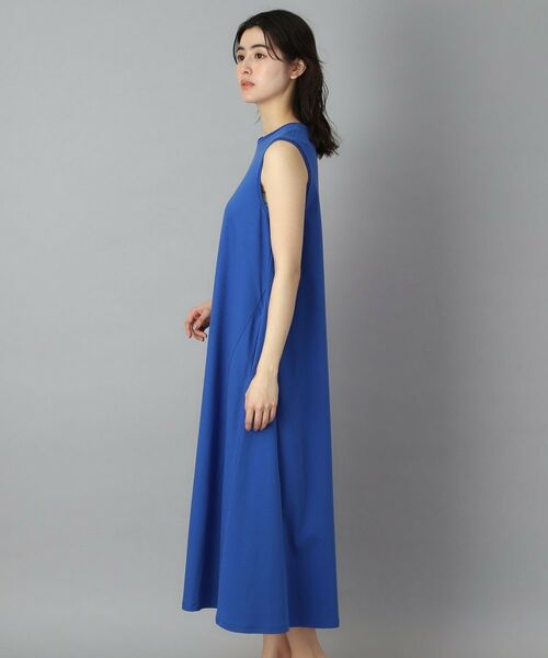 DRESSTERIOR / ドレステリア ロング・マキシ丈ワンピース | 【接触冷感／抗菌防臭／消臭】アイスクリアコットン フレンチスリーブワンピース | 詳細8