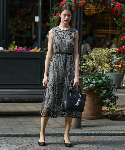 DRESSTERIOR / ドレステリア ミニ丈・ひざ丈ワンピース | シアーコードレース ドレス | 詳細2