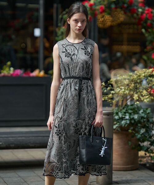 DRESSTERIOR / ドレステリア ミニ丈・ひざ丈ワンピース | シアーコードレース ドレス | 詳細4