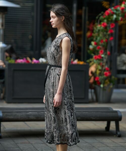 DRESSTERIOR / ドレステリア ミニ丈・ひざ丈ワンピース | シアーコードレース ドレス | 詳細6