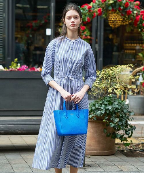 DRESSTERIOR / ドレステリア ロング・マキシ丈ワンピース | 七分袖ストライプシャツワンピース | 詳細3