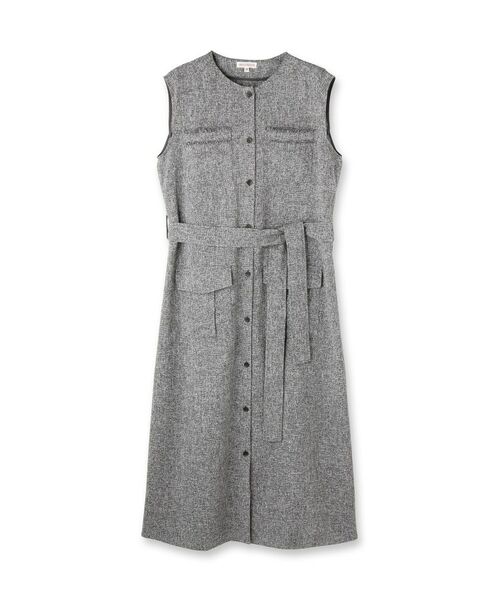 DRESSTERIOR / ドレステリア ロング・マキシ丈ワンピース | ウォッシャブルツイードライクワンピース | 詳細2