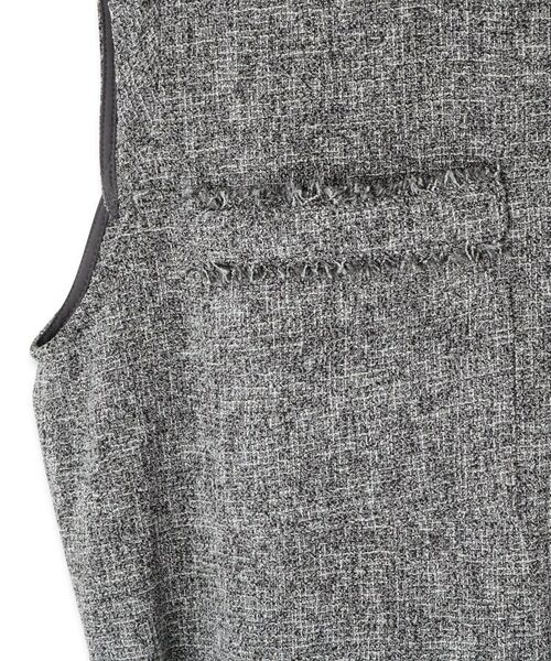 DRESSTERIOR / ドレステリア ロング・マキシ丈ワンピース | ウォッシャブル ツイードライク ワンピース | 詳細22