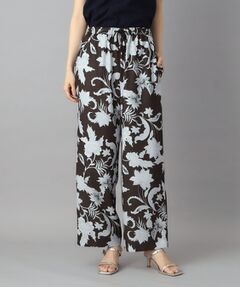 DRESSTERIOR / ドレステリア パンツ | ボタニカルプリントイージーワイドパンツ