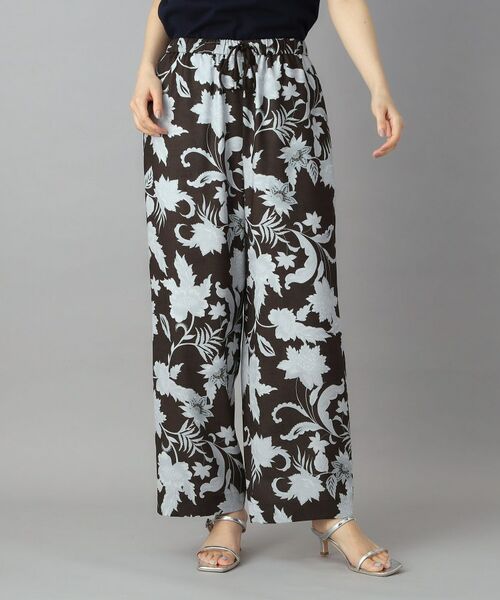 DRESSTERIOR / ドレステリア パンツ | ボタニカルプリントイージーワイドパンツ | 詳細13