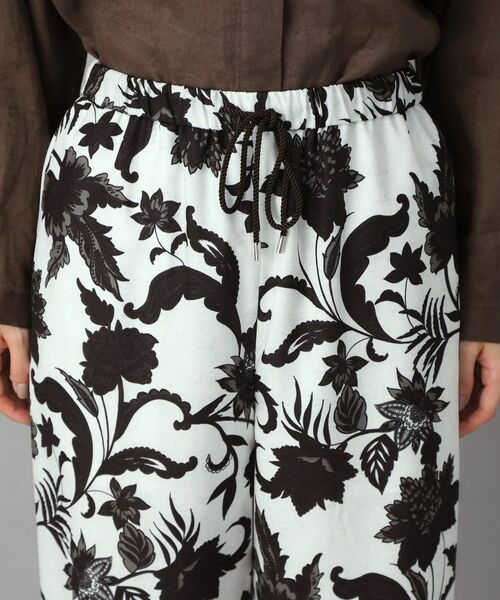 DRESSTERIOR / ドレステリア パンツ | ボタニカルプリントイージーワイドパンツ | 詳細5