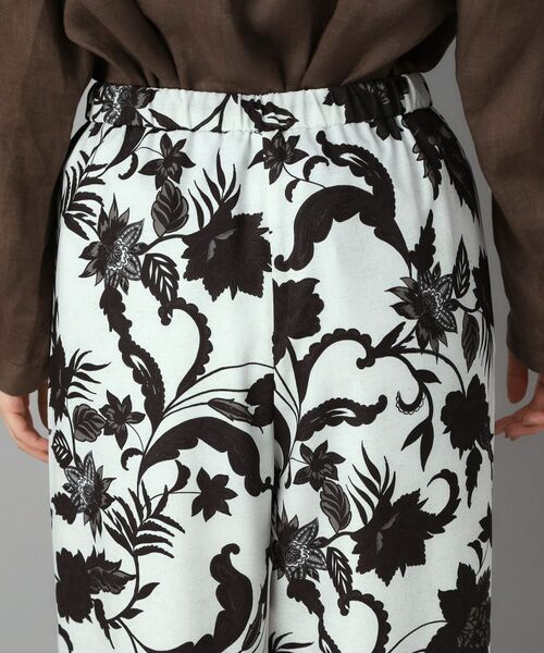 DRESSTERIOR / ドレステリア パンツ | ボタニカルプリントイージーワイドパンツ | 詳細6
