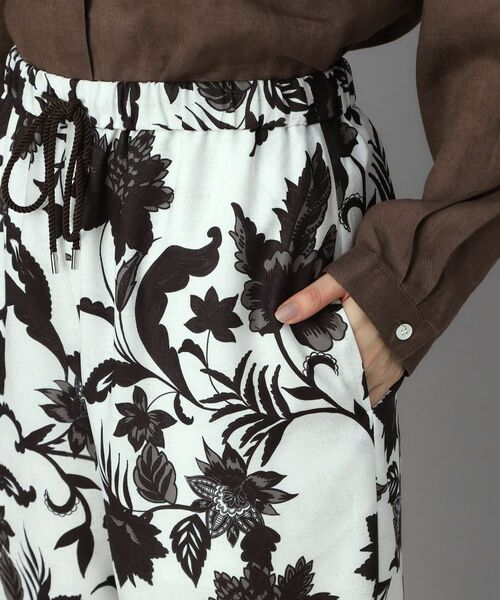 DRESSTERIOR / ドレステリア パンツ | ボタニカルプリントイージーワイドパンツ | 詳細7