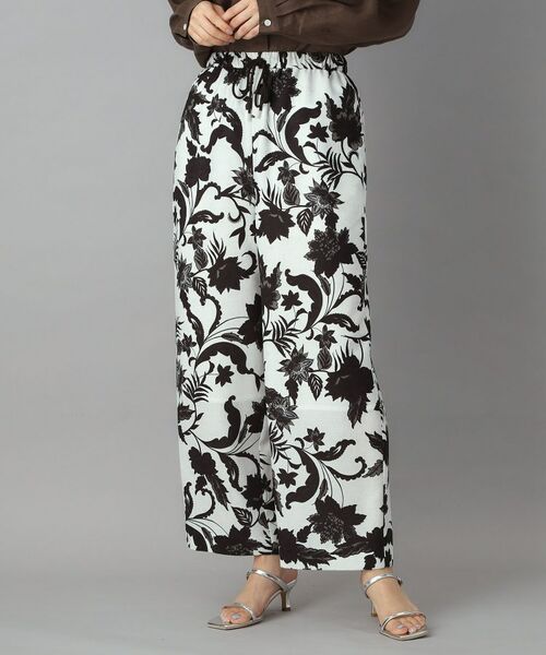 DRESSTERIOR / ドレステリア パンツ | ボタニカルプリントイージーワイドパンツ | 詳細9
