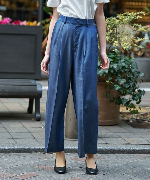 DRESSTERIOR / ドレステリア パンツ | デニムタックストレートパンツ | 詳細3
