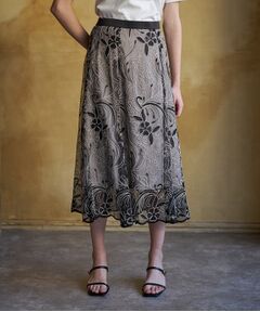 DRESSTERIOR / ドレステリア ロング・マキシ丈スカート | エンブロイダリーレーススカート