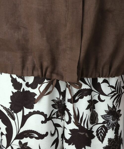 DRESSTERIOR / ドレステリア シャツ・ブラウス | ストライプリネン ドロストシャツ | 詳細15