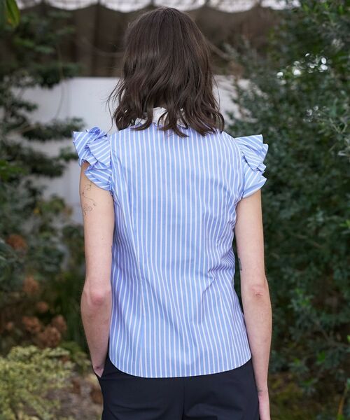 DRESSTERIOR / ドレステリア シャツ・ブラウス | ストライプウィングスリーブブラウス | 詳細5