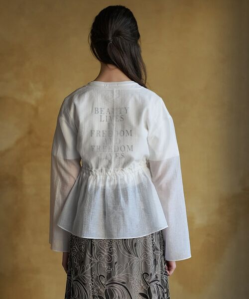 DRESSTERIOR / ドレステリア シャツ・ブラウス | シアーカーディガンブラウス | 詳細19