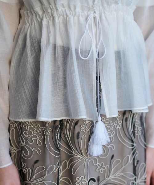 DRESSTERIOR / ドレステリア シャツ・ブラウス | シアーカーディガンブラウス | 詳細22