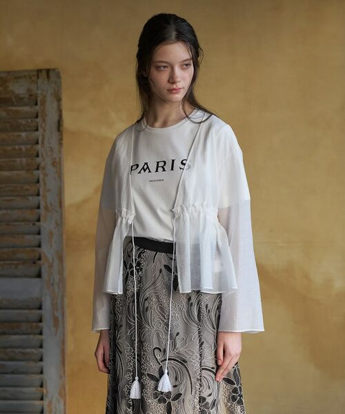 DRESSTERIOR / ドレステリア シャツ・ブラウス | シアーカーディガンブラウス | 詳細24