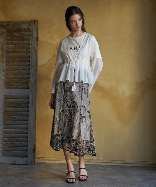 DRESSTERIOR / ドレステリア シャツ・ブラウス | シアーカーディガンブラウス | 詳細3