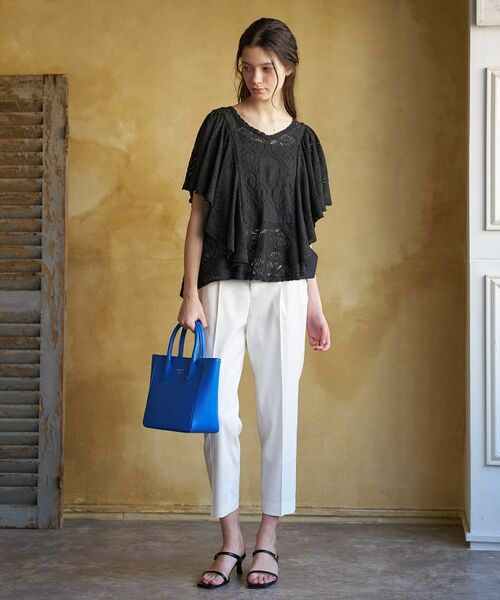 DRESSTERIOR / ドレステリア シャツ・ブラウス | ラッセルレース ブラウス | 詳細1