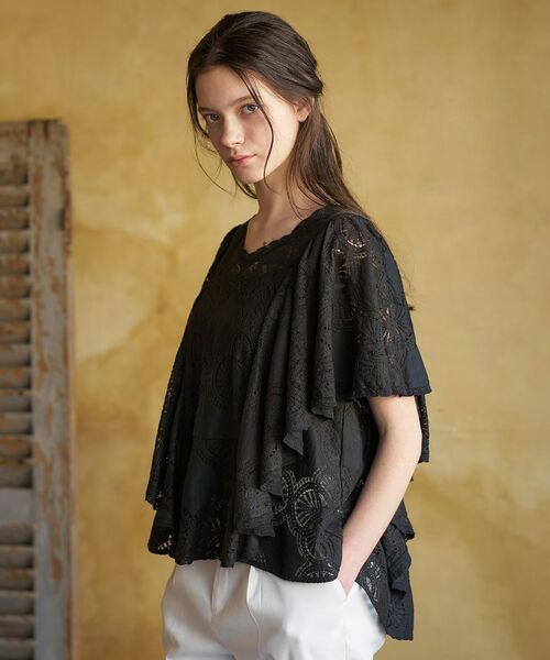DRESSTERIOR / ドレステリア シャツ・ブラウス | ラッセルレース ブラウス | 詳細10