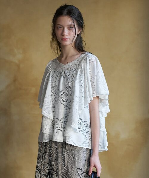 DRESSTERIOR / ドレステリア シャツ・ブラウス | ラッセルレース ブラウス | 詳細16