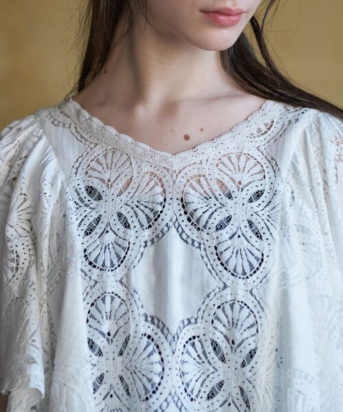 DRESSTERIOR / ドレステリア シャツ・ブラウス | ラッセルレース ブラウス | 詳細20