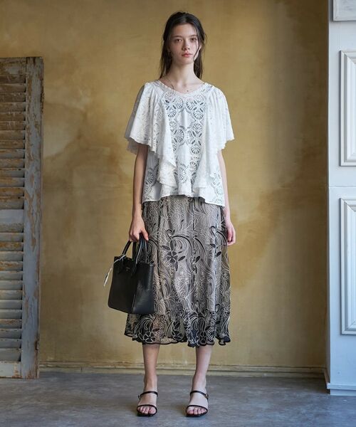 DRESSTERIOR / ドレステリア シャツ・ブラウス | ラッセルレース ブラウス | 詳細6