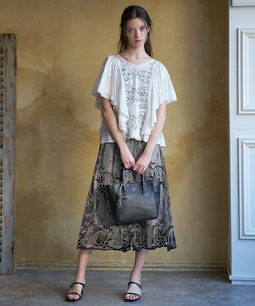 DRESSTERIOR / ドレステリア シャツ・ブラウス | ラッセルレース ブラウス | 詳細7