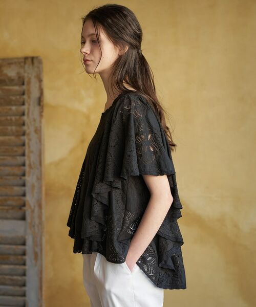 DRESSTERIOR / ドレステリア シャツ・ブラウス | ラッセルレース ブラウス | 詳細9