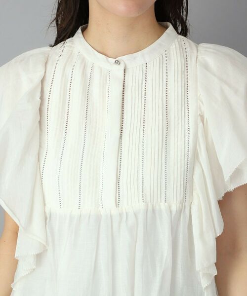 DRESSTERIOR / ドレステリア シャツ・ブラウス | コットンシルク ラッフルスリーブブラウス | 詳細13