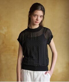 DRESSTERIOR / ドレステリア シャツ・ブラウス | ドットジャカード プルオーバー