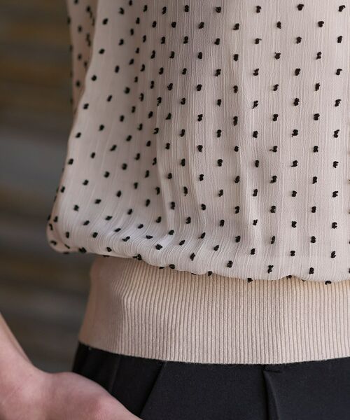 DRESSTERIOR / ドレステリア シャツ・ブラウス | ドットジャカード プルオーバー | 詳細10