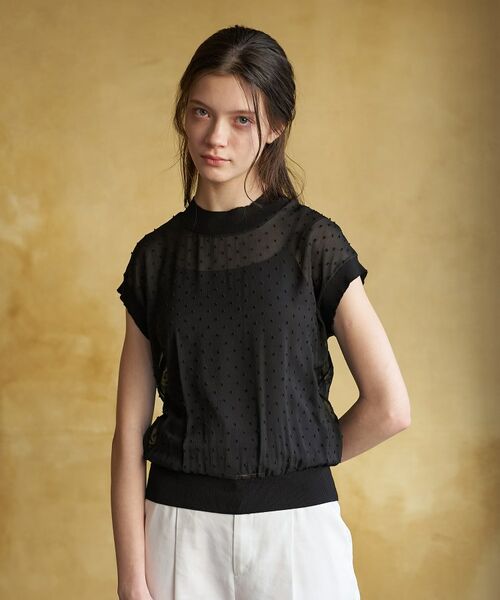 DRESSTERIOR / ドレステリア シャツ・ブラウス | ドットジャカード プルオーバー | 詳細12