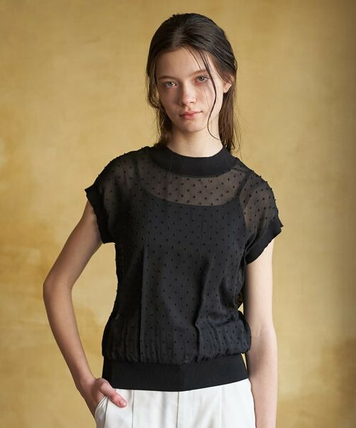 DRESSTERIOR / ドレステリア シャツ・ブラウス | ドットジャカード プルオーバー | 詳細13