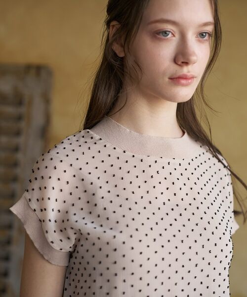 DRESSTERIOR / ドレステリア シャツ・ブラウス | ドットジャカード プルオーバー | 詳細9