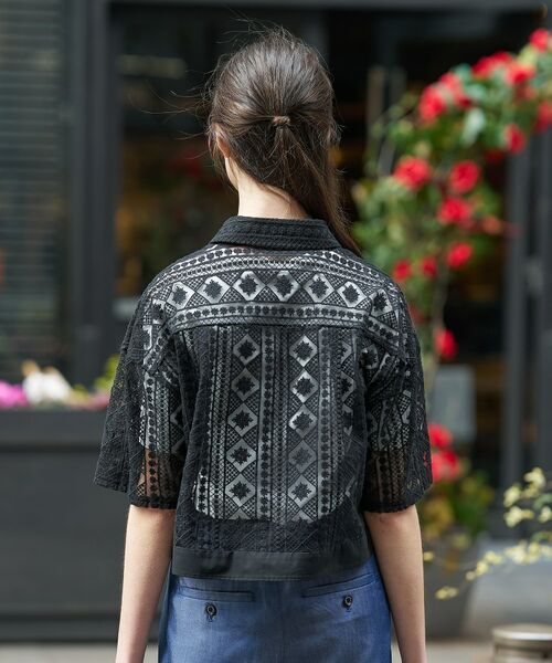 DRESSTERIOR / ドレステリア シャツ・ブラウス | ウォッシャブルレース クロップドシャツ | 詳細7