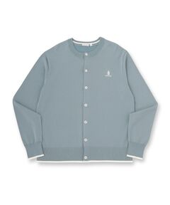 DRESSTERIOR / ドレステリア カーディガン・ボレロ | ウールレーヨン ラウンドネックカーディガン