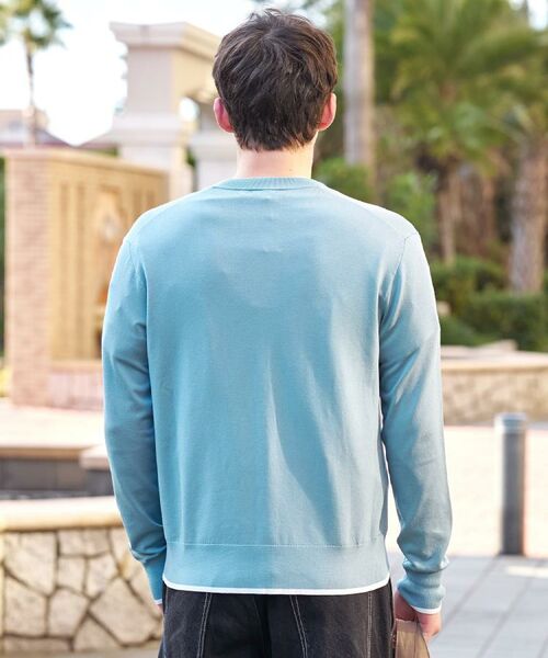 DRESSTERIOR / ドレステリア カーディガン・ボレロ | 【ウォッシャブル】ウールレーヨン ラウンドネックカーディガン | 詳細14